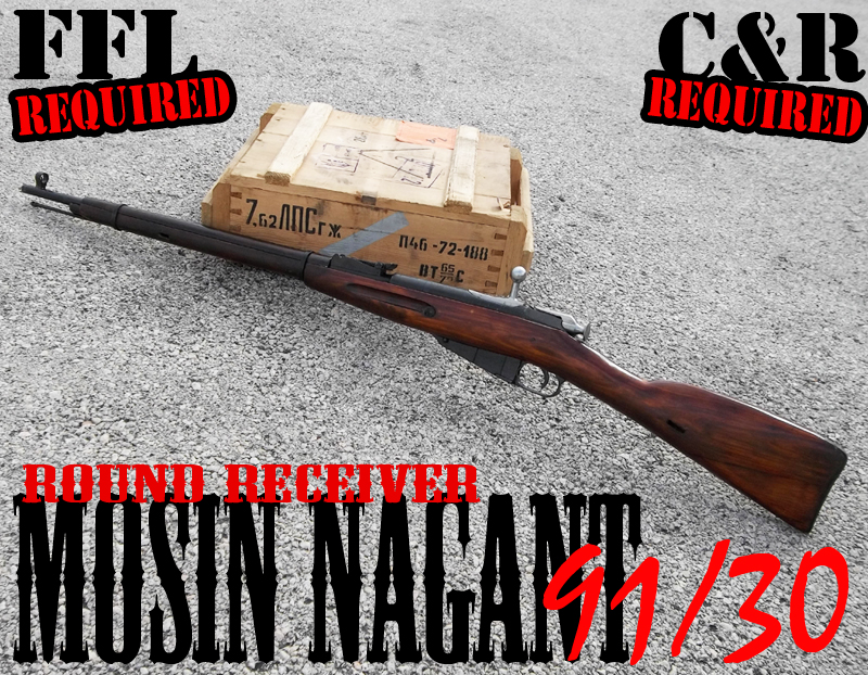 Russian Mosin Nagant 1891/30 Round Receiver Rifle